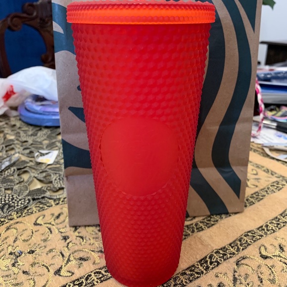 Starbucks Other - Limited edition red studded Starbucks tumbler